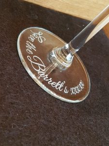 Personalised Wine Stand